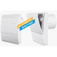 Ventilátor VENTS 100 Style s automatickou žaluziou Ventilátor VENTS 100 Style s automatickou žaluziou