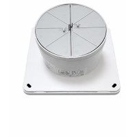  KO1  Ø 100 mm Spätná klapka celoplastová k ventilátorom VENTS a BLAUBERG