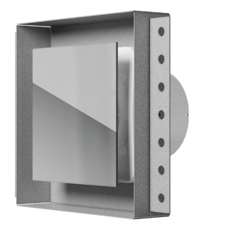 Ventilátory do kúpeľne obložiteľné Blauberg Alphaceram SIVÝ 100-základ