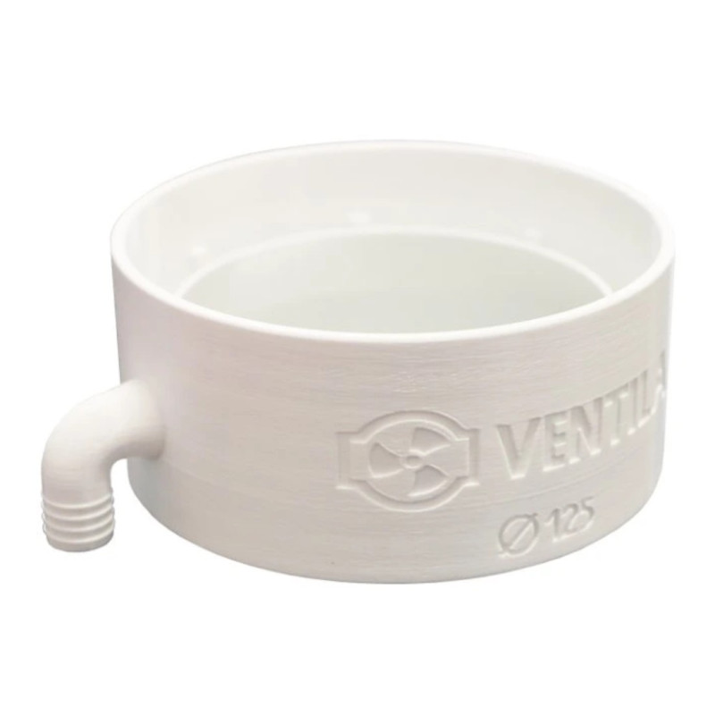 Kondenzačná jimka pre potubie KVK 125mm s odvodom kondenzátu