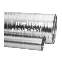 Spiro potrubia pozink-1metrové