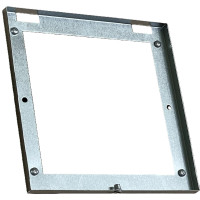 Kovová mriežka FM 250x250 mm antracit RAL 7016 Uni+závesný rám s pevnými lamelami Kovová mriežka FM 250x250 mm antracit RAL 7016 Uni+závesný rám s pevnými lamelami