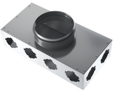 Blauberg BlauFast SR 160/75x8 01 kovová rozdelovacia krabica