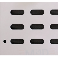 Vetracia mriežka uzatvárateľná MU 260x140mm BIELA