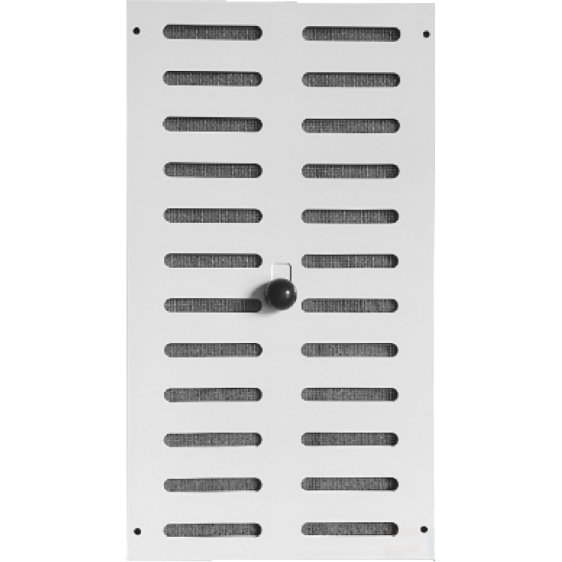 Vetracia mriežka uzatvárateľná MU 190x340mm BIELA