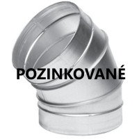 Kolená pozink bez tesnenia