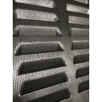 Kovová mriežka 260x80 mm ANTRACIT - RAL 7016