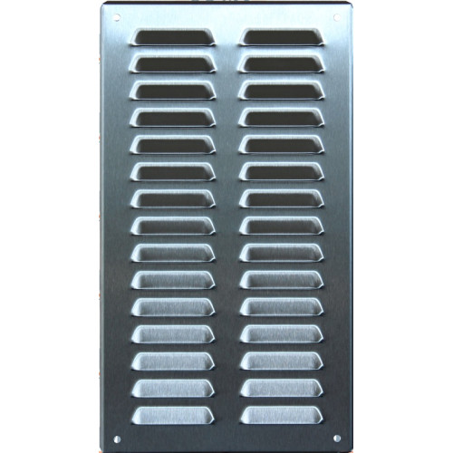 Nerezová mriežka MV-N 190x340mm brúsený nerez