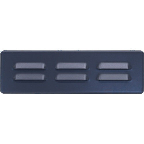 Kovová mriežka 260x80 mm ANTRACIT - RAL 7016