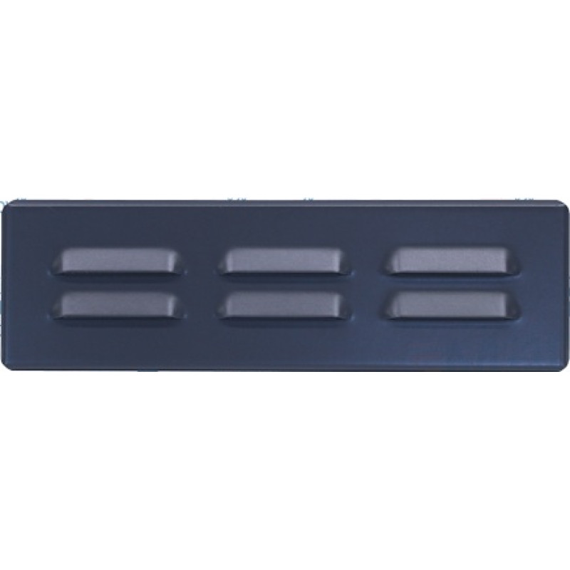 Kovová mriežka 260x80 mm ANTRACIT - RAL 7016