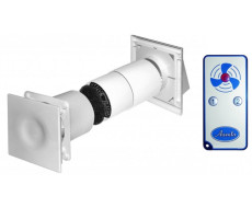 Lokálny rekuperátor AWENTA HRV 125P s diaľkovým ovládaním potrubie ∅125mm výkon 70m3/h