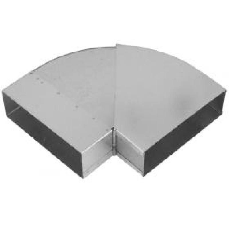 Koleno regulovateľné kanál 150x50 mm/45-90° pozink Koleno regulovateľné kanál 150x50 mm/45-90° pozink