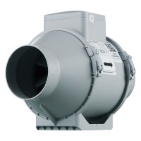 Axiálne odsávacie ventilátory VENTS TT 125PRO EC priemer napojenia 125mm-450m3/h napätie 230V