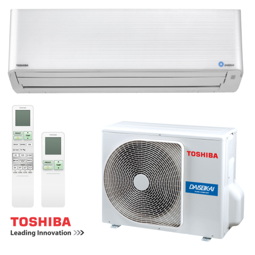 Nástenná klimatizácia Toshiba Daiseikai 9 RAS-13PKVPG-E + RAS-13PAVPG-E (3,5kW/4,0kW)