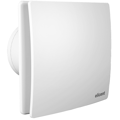 Ventilátor do kúpeľne a WC ELICENT ELEGANCE 150 MHY SMART-Parový senzor+spätná klapka