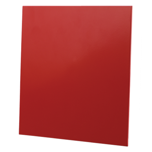 Predný panel Blauberg PLAN 180 DP GLASS RED-sklo-vhodný len pre Blauberg Omega  a VENTS SOLID a VENTS BASE