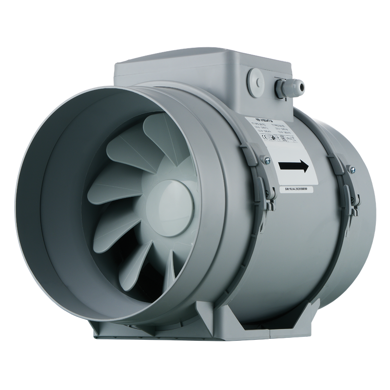 Axiálne  odsávacie ventilátory VENTS TT 200PRO priemer napojenia 200mm-dvojrýchlostný výkon:830-1040m3/h napätie 230V