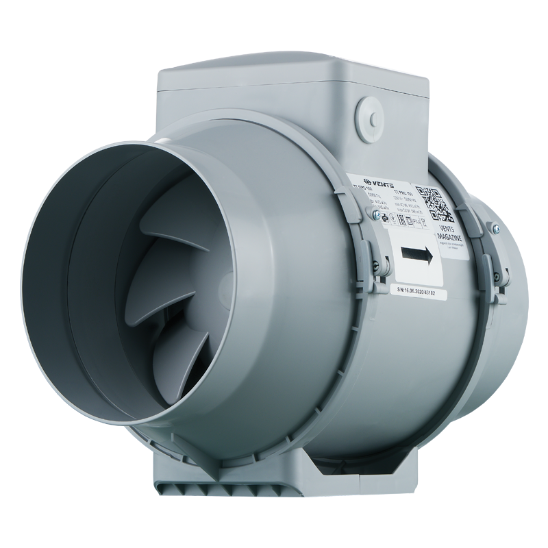 Axiálne odsávacie ventilátory VENTS TT 150PRO priemer napojenia 150mm-dvojrýchlostný výkon:415-565m3/h napätie 230V