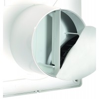 Axiálny ventilátor VORTICE  mfo 100/4" t - s časovým dobehom vhodná do okna alebo stenu