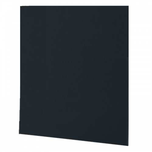 Predný panel Blauberg 180 Plan GLASS BLACK-sklo-vhodný aj na VENTS SOLID a VENTS BASE