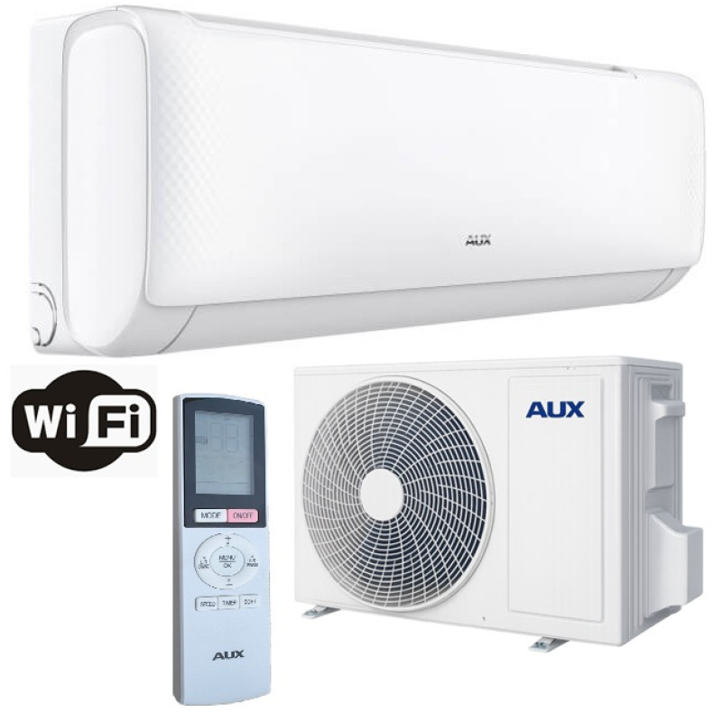 Nástenná klimatizácia AUX Q-Smart Eco 2,7 kW 09QG s Wi-Fi ovládáním 