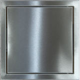 150x150 magnet Dvierka nerez matná 