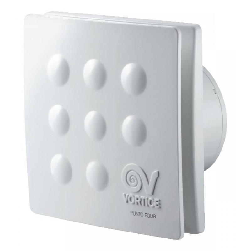 Axiálny ventilátor VORTICE  mfo 100/4" t - s časovým dobehom vhodná do okna alebo stenu