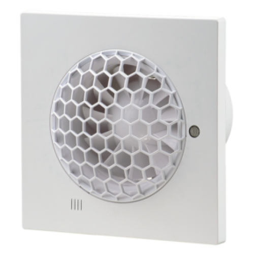 Ventilátor do kúpeľne VENTS 100TH Quiet S - s časovým dobehom a parovým senzorom