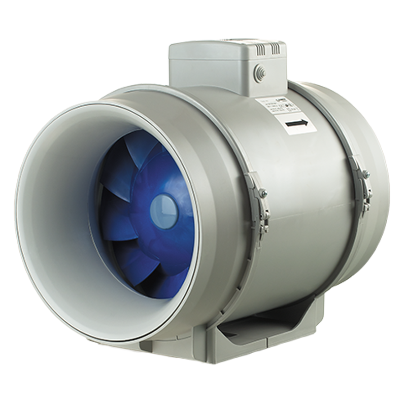 Poloradiálne potrubné ventilátory Blauberg Turbo 315 priemer 315mm-dvojrýchlostný výkon:1420-1750m3/h napätie 230V