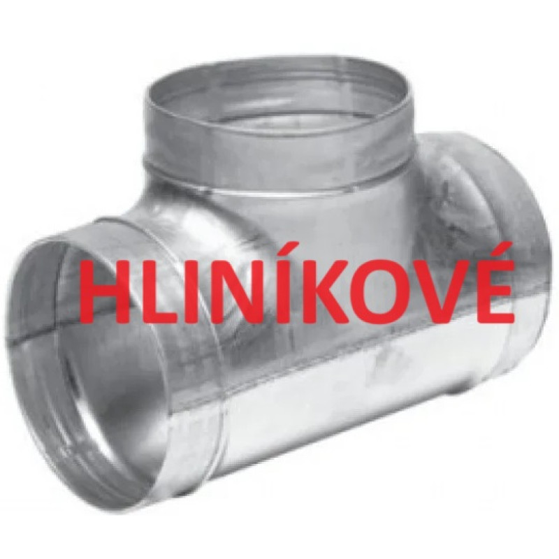 Hliníková T-rozbočka HT Ø125mm AL