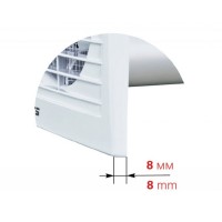 Ventilátor 125SVT-ťahový spínač lankový+časový dobeh